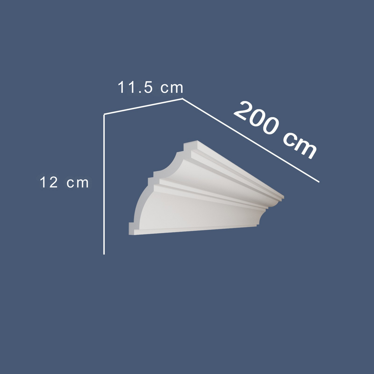 Coving for Ceilings Cornice XPS Extruded Polystyrene WM21