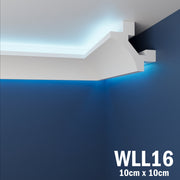 LED Coving for Ceilings Cornice XPS Extruded Polystyrene WLL16