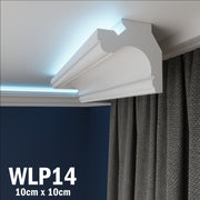 LED Coving for Ceilings Cornice XPS Extruded Polystyrene WLP14