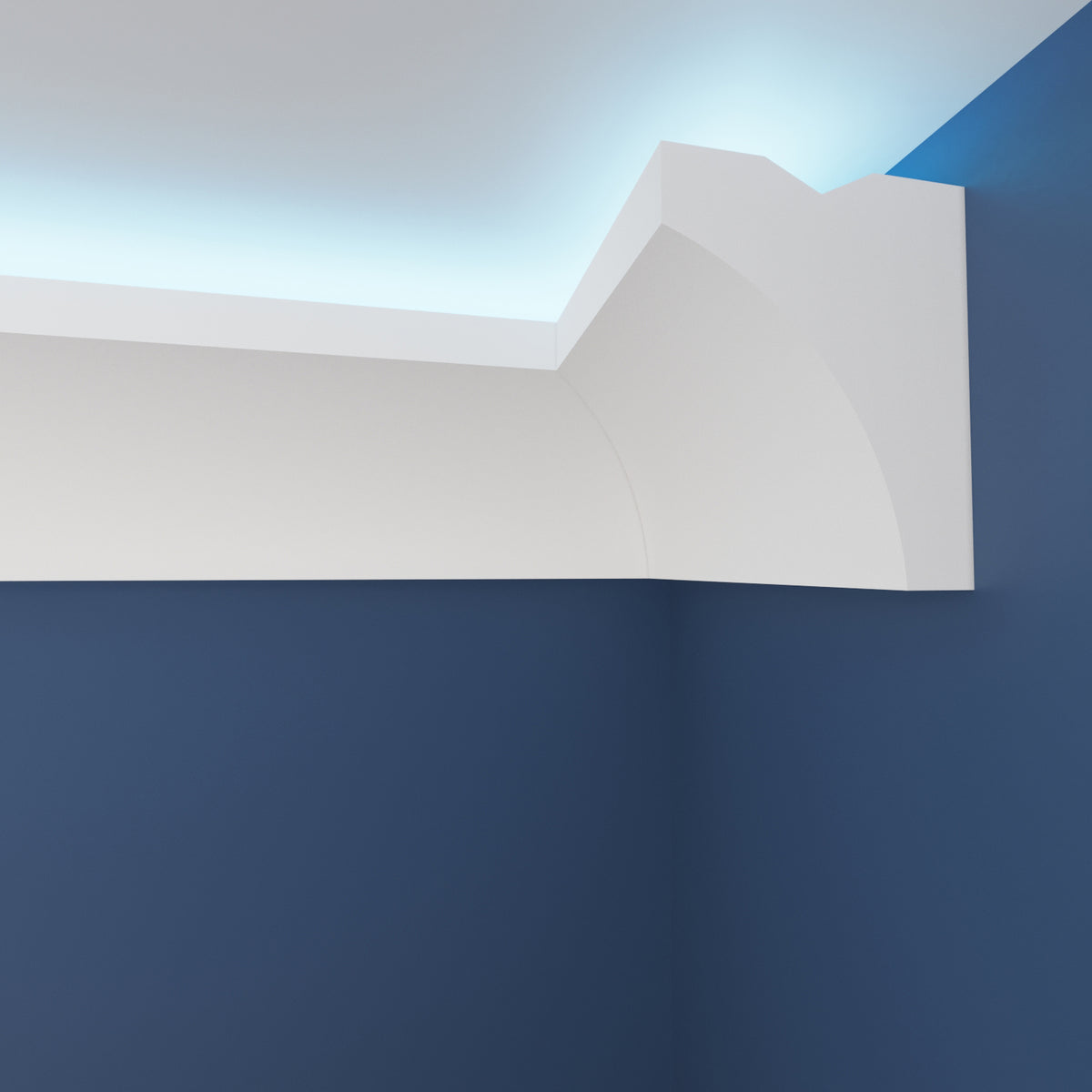 LED Coving for Ceilings Cornice XPS Extruded Polystyrene WLZ33
