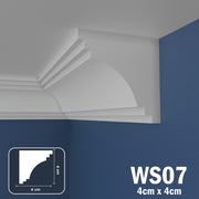 Coving for Ceilings Cornice XPS Extruded Polystyrene WS07