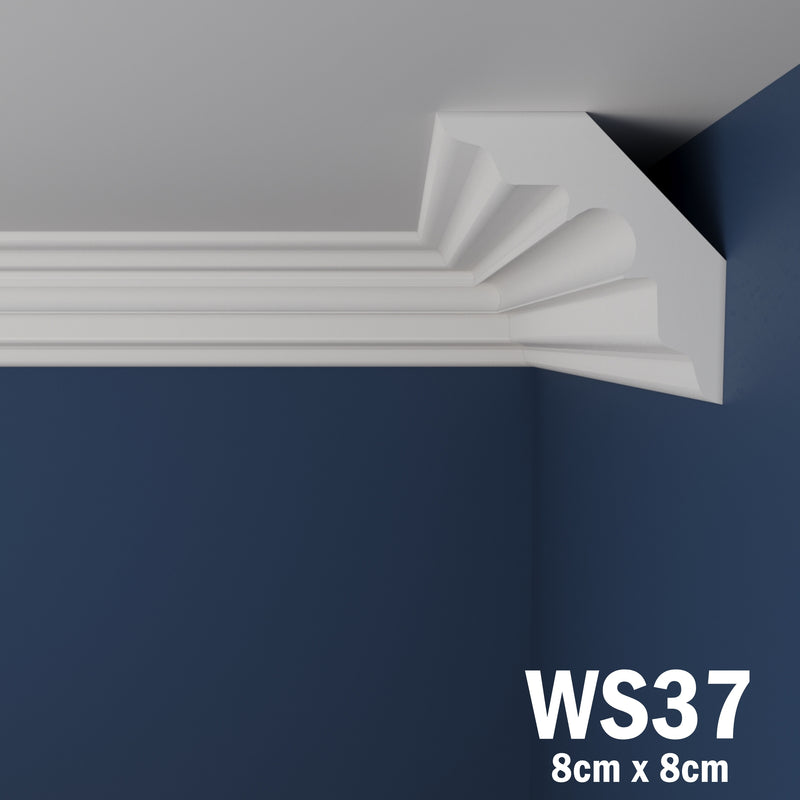 Coving for Ceilings Cornice XPS Extruded Polystyrene WS37