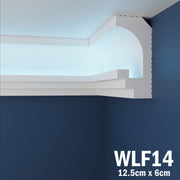 LED Coving for Ceilings Cornice XPS Extruded Polystyrene WLF14