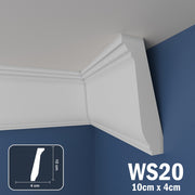 Coving for Ceilings Cornice XPS Extruded Polystyrene WS20