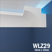 LED Coving for Ceilings Cornice XPS Extruded Polystyrene WLZ29