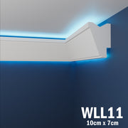 LED Coving for Ceilings Cornice XPS Extruded Polystyrene WLL11