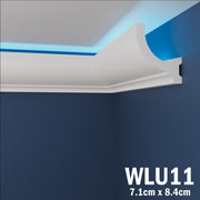 LED Coving for Ceilings Cornice XPS Extruded Polystyrene WLU11
