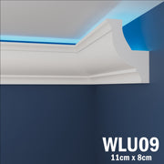LED Coving for Ceilings Cornice XPS Extruded Polystyrene WLU09