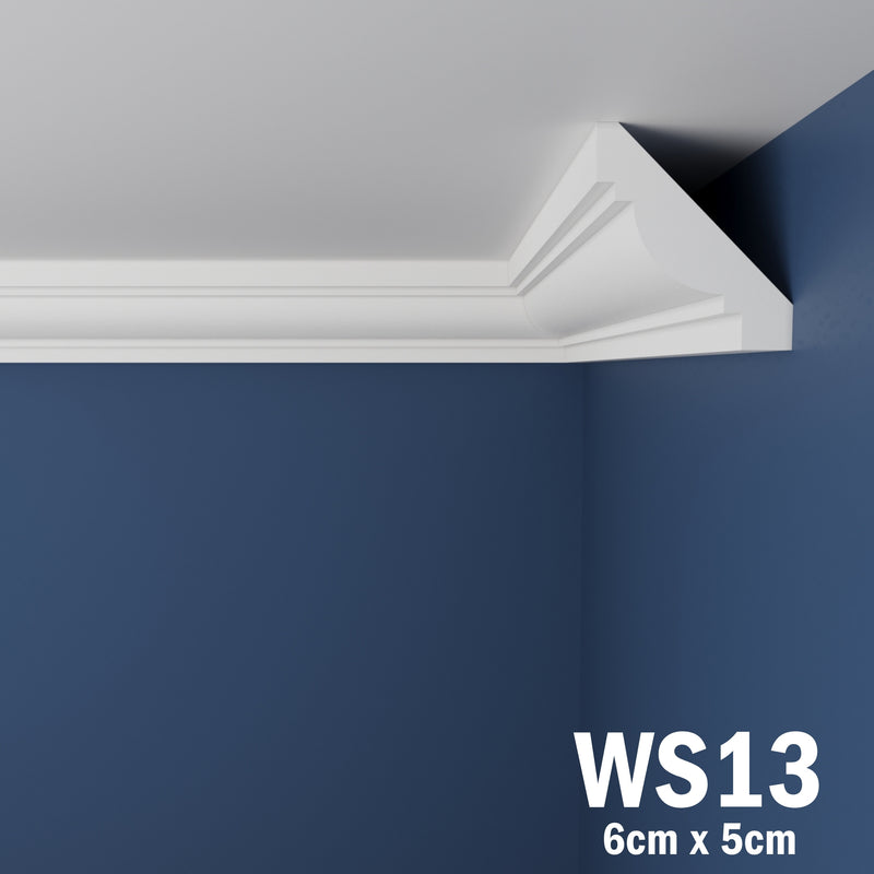 Coving for Ceilings Cornice XPS Extruded Polystyrene WS13