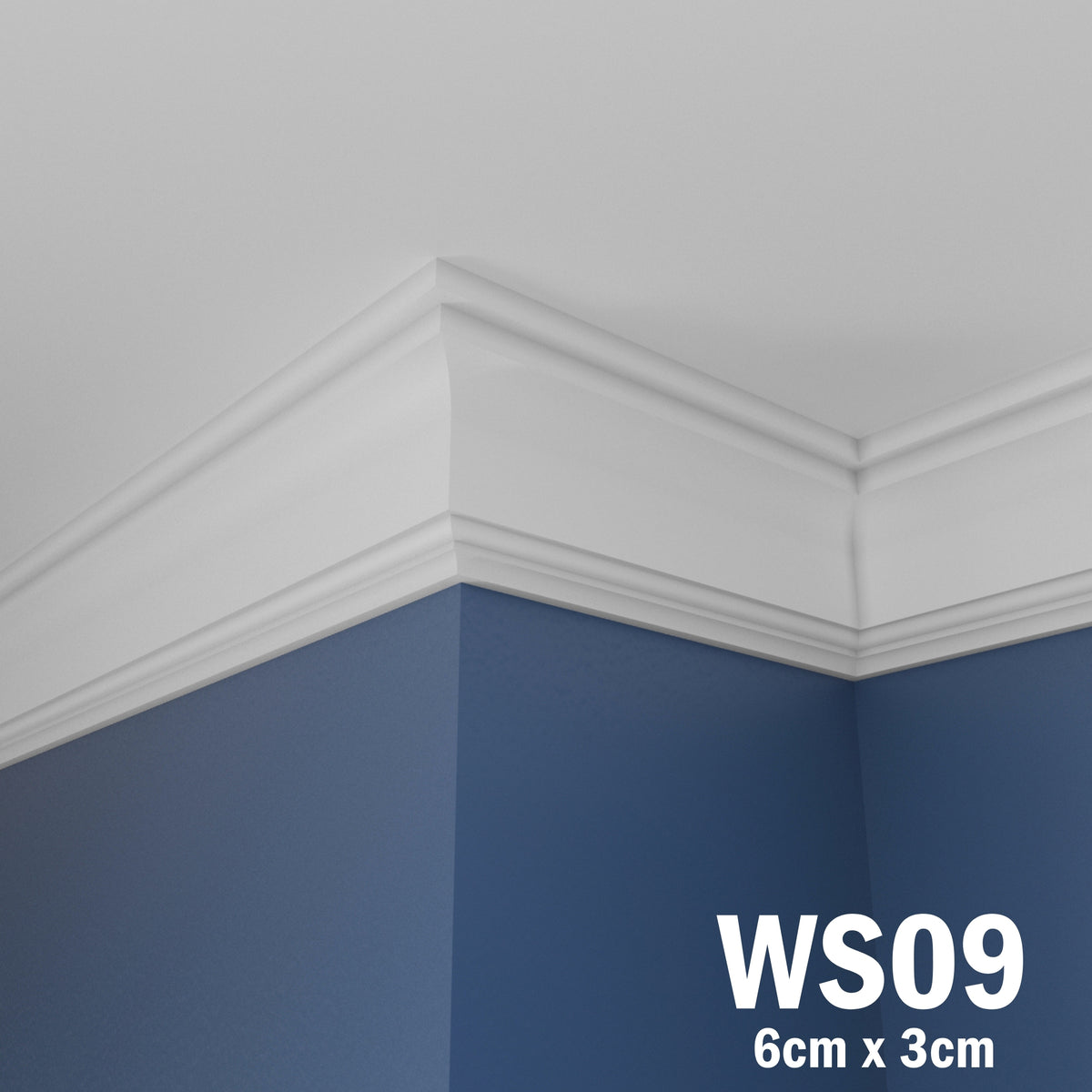 Coving for Ceilings Cornice XPS Extruded Polystyrene WS09