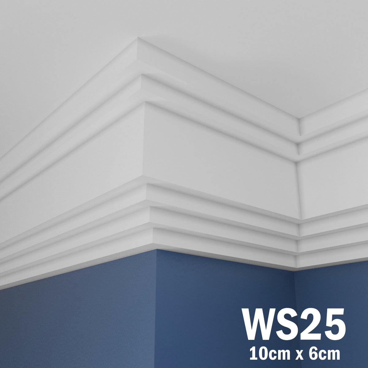 Coving for Ceilings Cornice XPS Extruded Polystyrene WS25