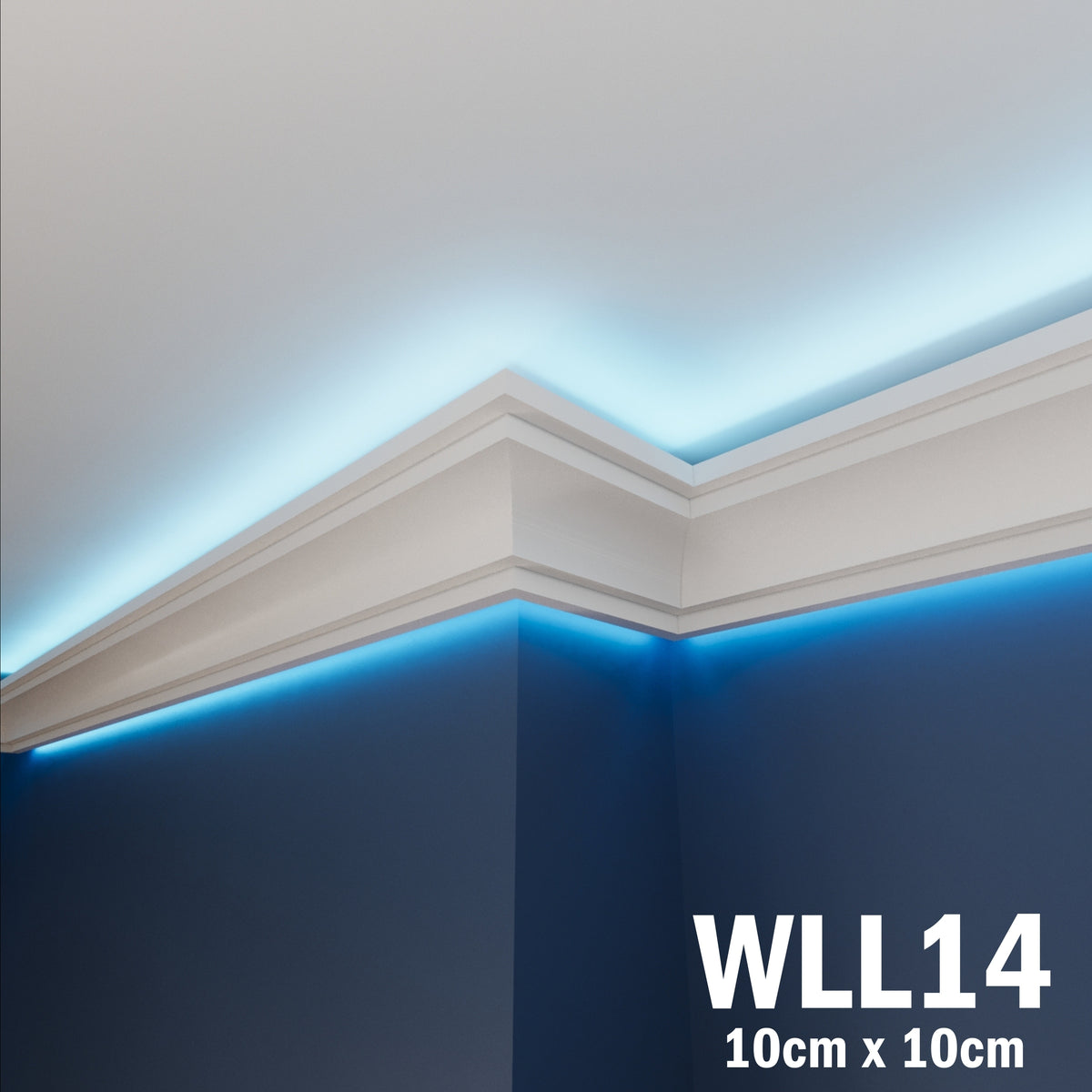 LED Coving for Ceilings Cornice XPS Extruded Polystyrene WLL14