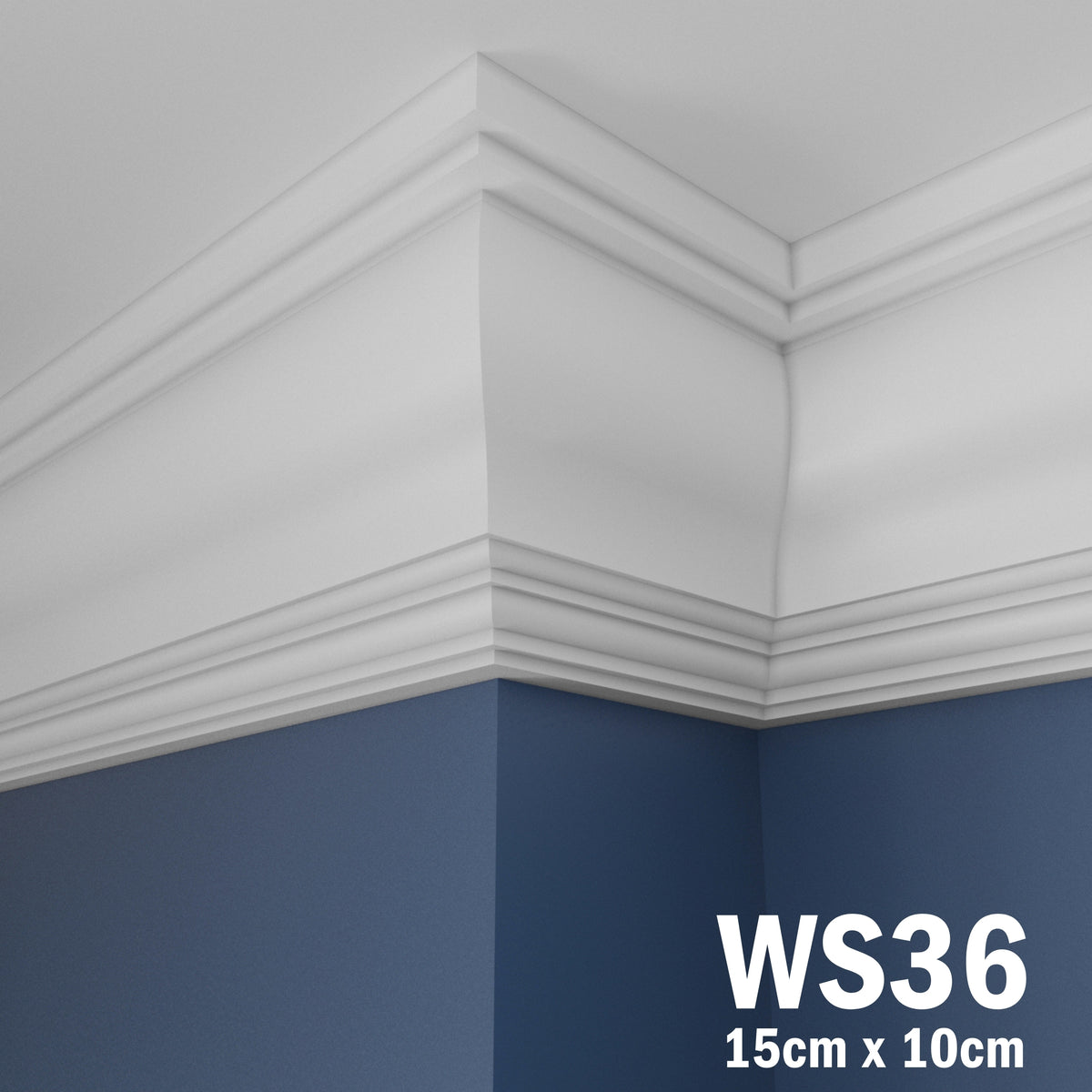 Coving for Ceilings Cornice XPS Extruded Polystyrene WS36