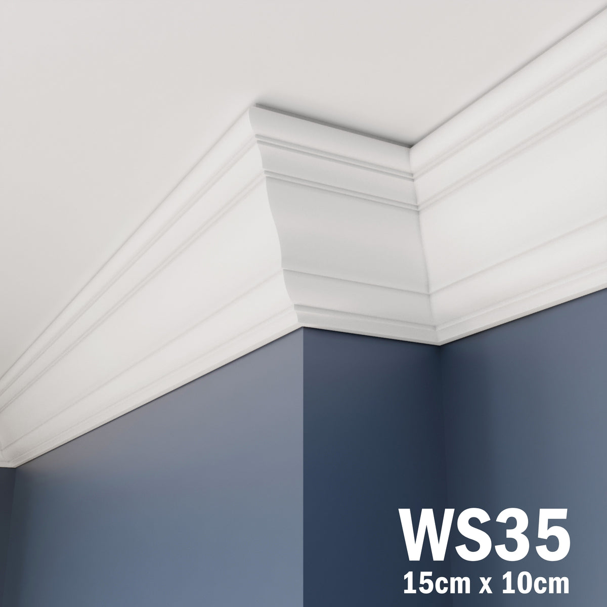 Coving for Ceilings Cornice XPS Extruded Polystyrene WS35