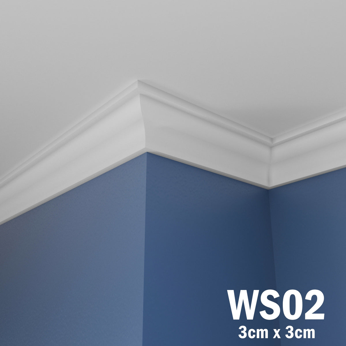 Coving for Ceilings Cornice XPS Extruded Polystyrene WS02