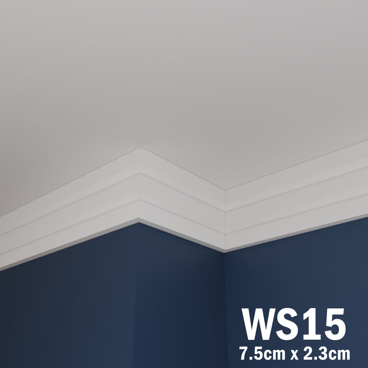 Coving for Ceilings Cornice XPS Extruded Polystyrene WS15