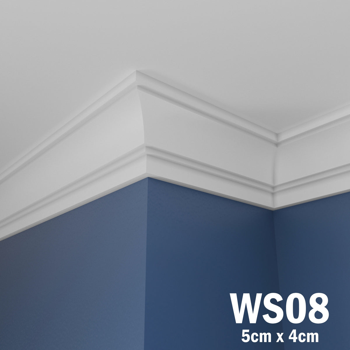 Coving for Ceilings Cornice XPS Extruded Polystyrene WS08