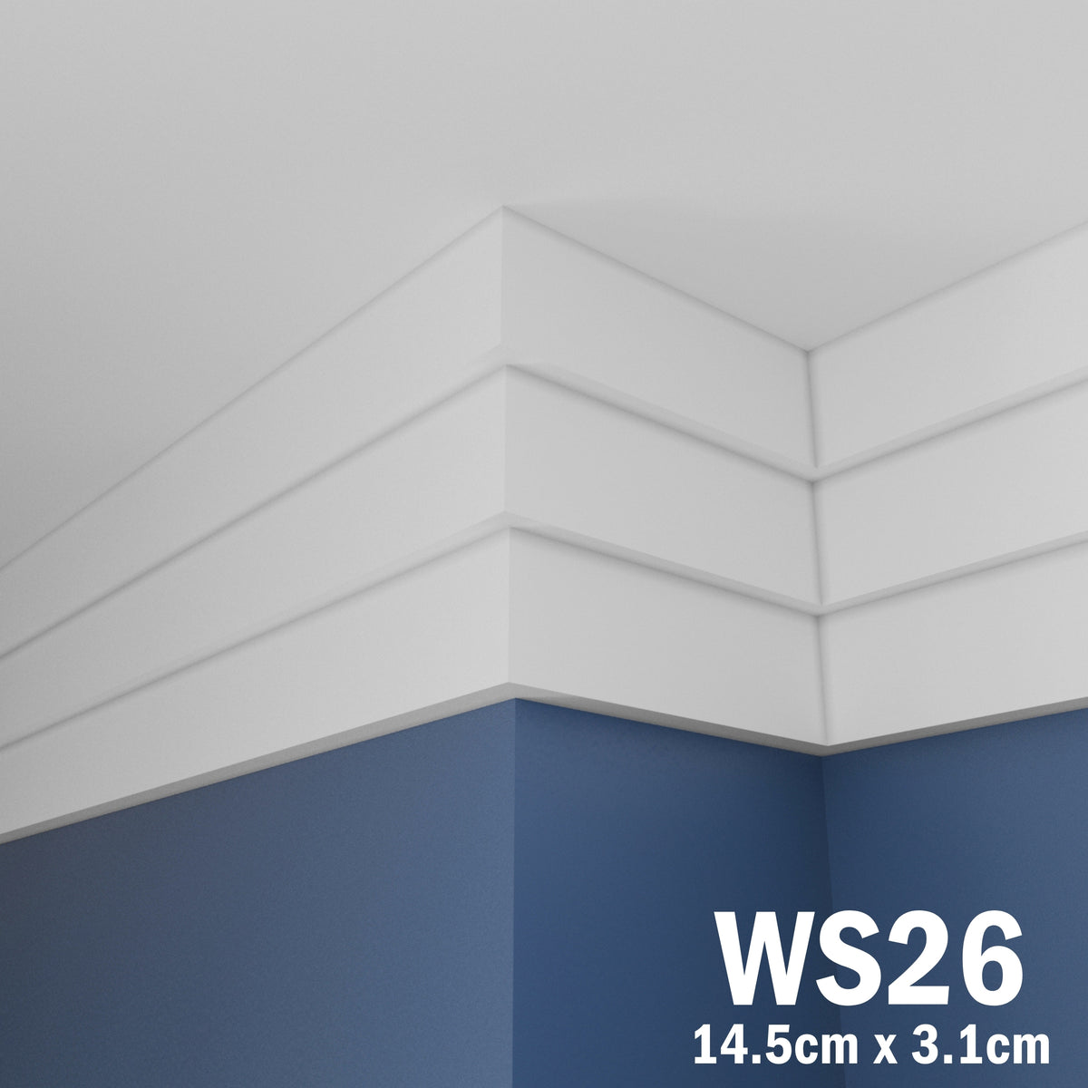Coving for Ceilings Cornice XPS Extruded Polystyrene WS26