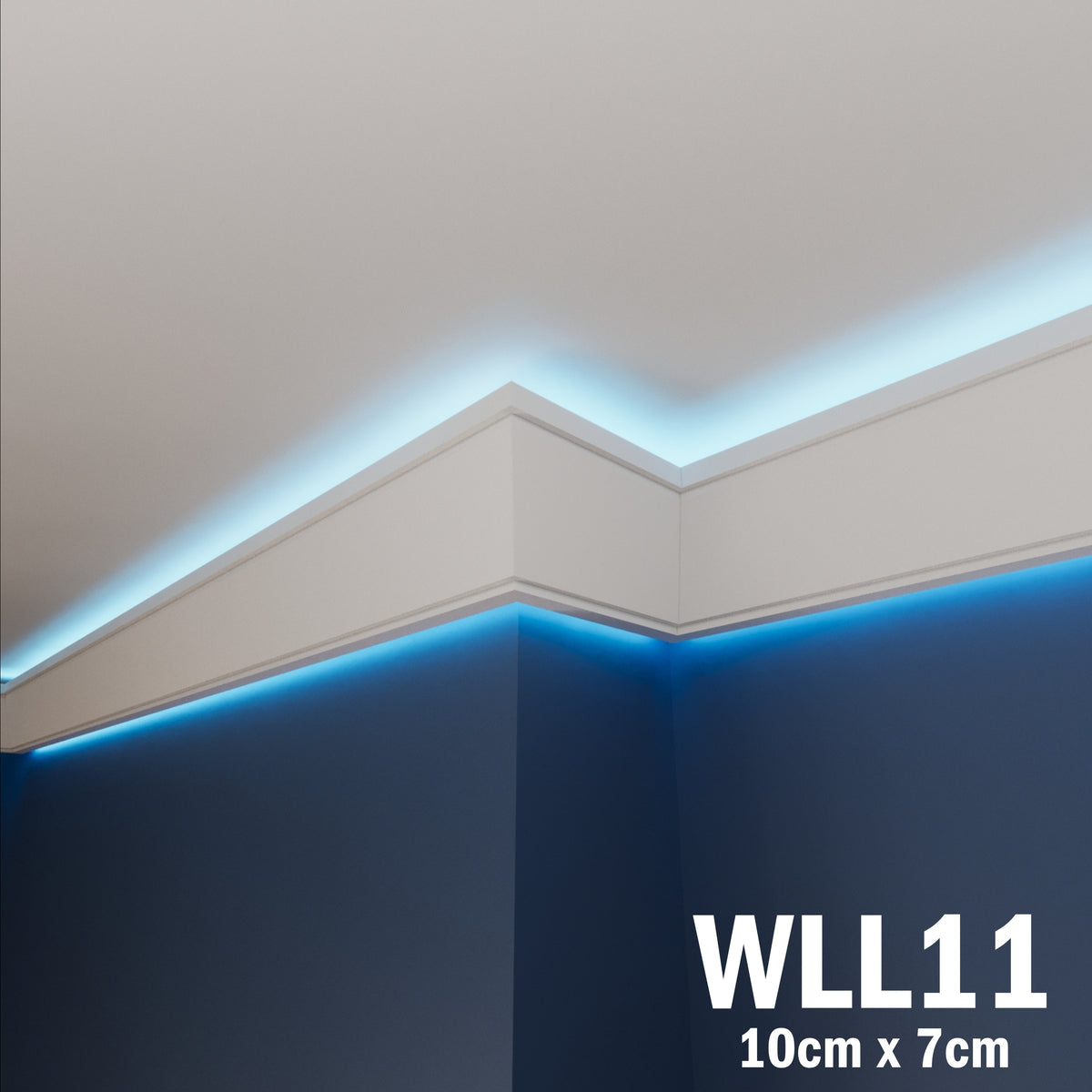 LED Coving for Ceilings Cornice XPS Extruded Polystyrene WLL11