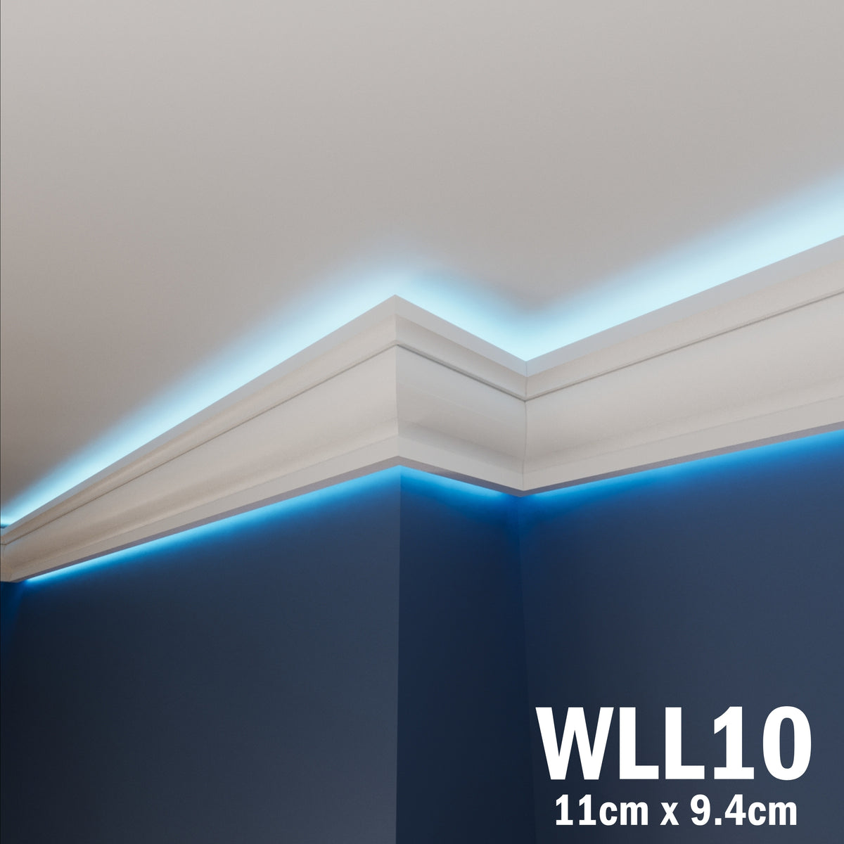 LED Coving for Ceilings Cornice XPS Extruded Polystyrene WLL10