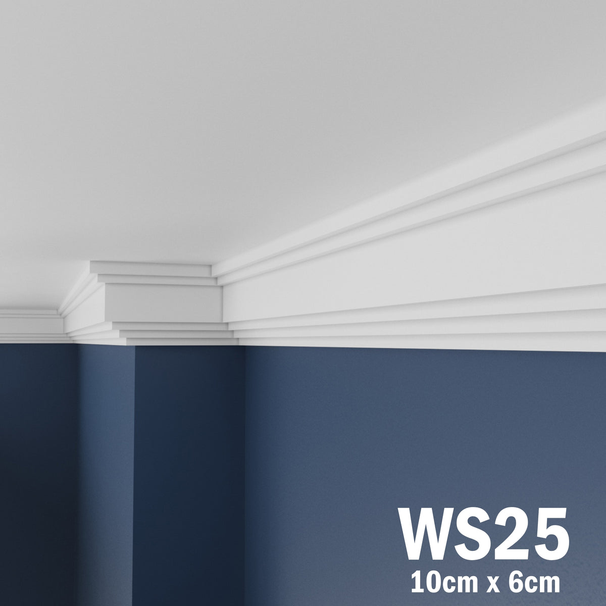 Coving for Ceilings Cornice XPS Extruded Polystyrene WS25