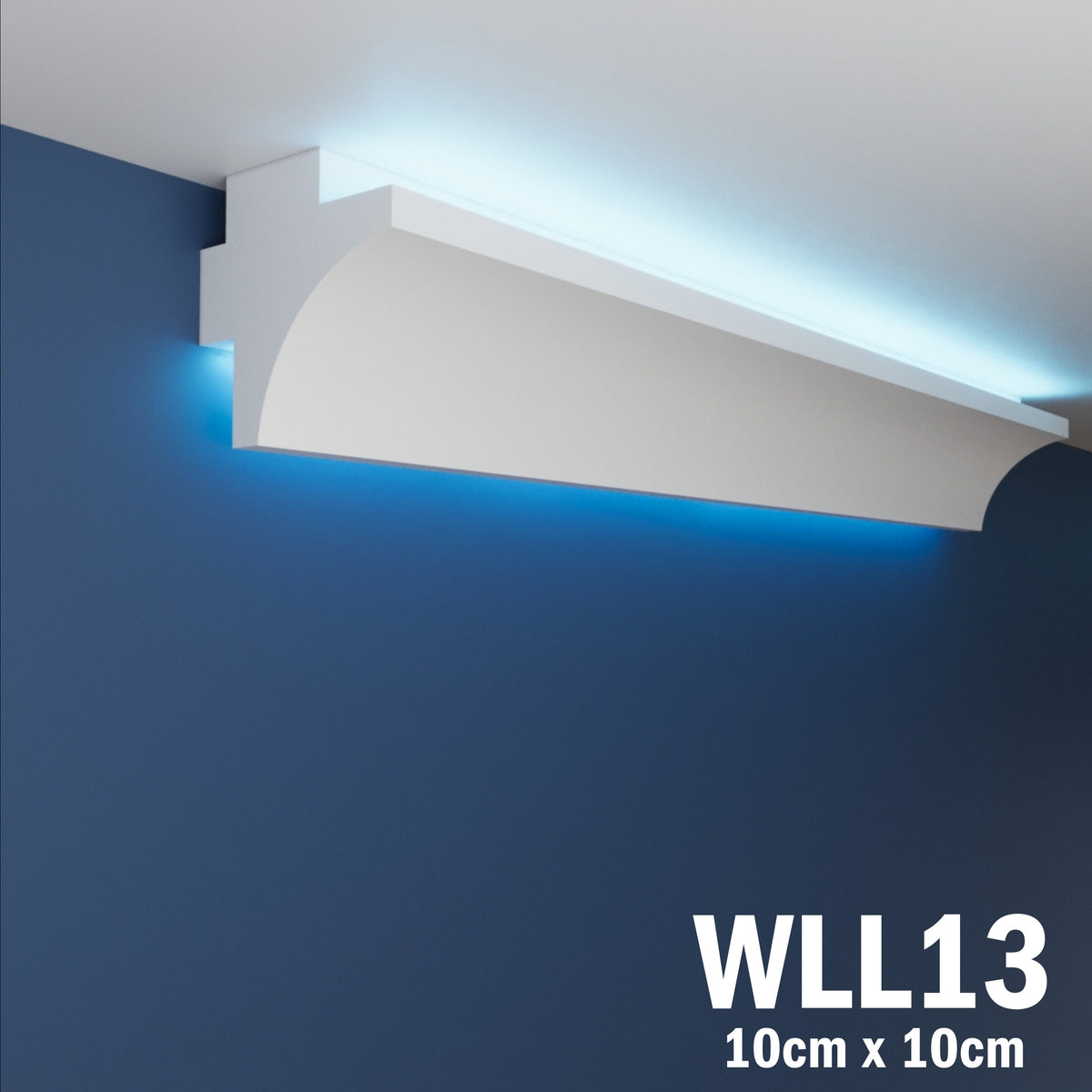 LED Coving for Ceilings Cornice XPS Extruded Polystyrene WLL13