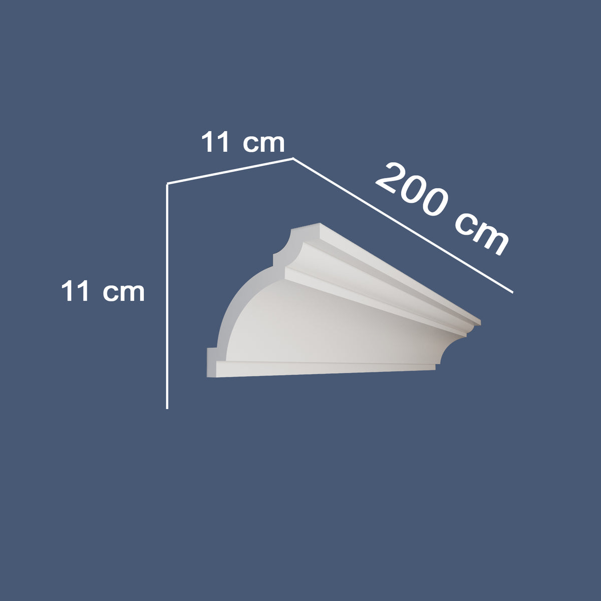 Coving for Ceilings Cornice XPS Extruded Polystyrene WM23