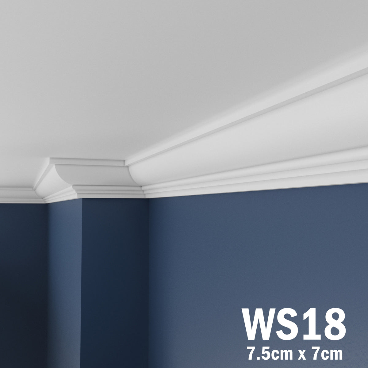 Coving for Ceilings Cornice XPS Extruded Polystyrene WS18