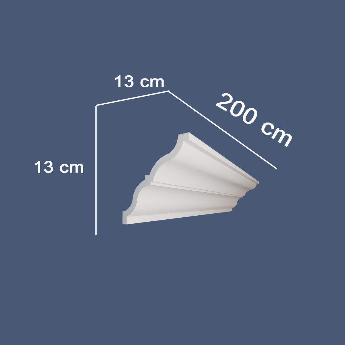 Coving for Ceilings Cornice XPS Extruded Polystyrene WM25