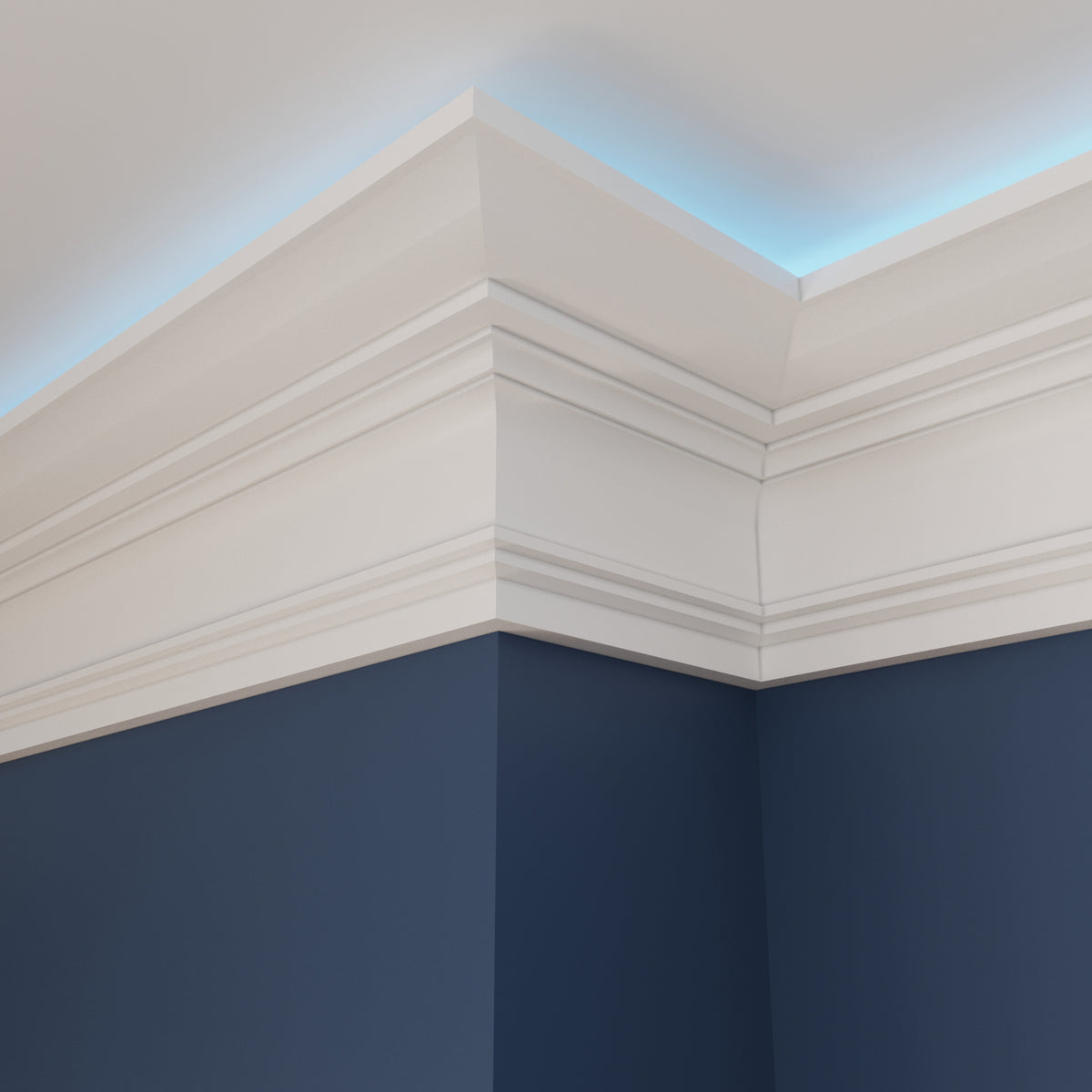 LED Coving for Ceilings Cornice XPS Extruded Polystyrene WLZ14