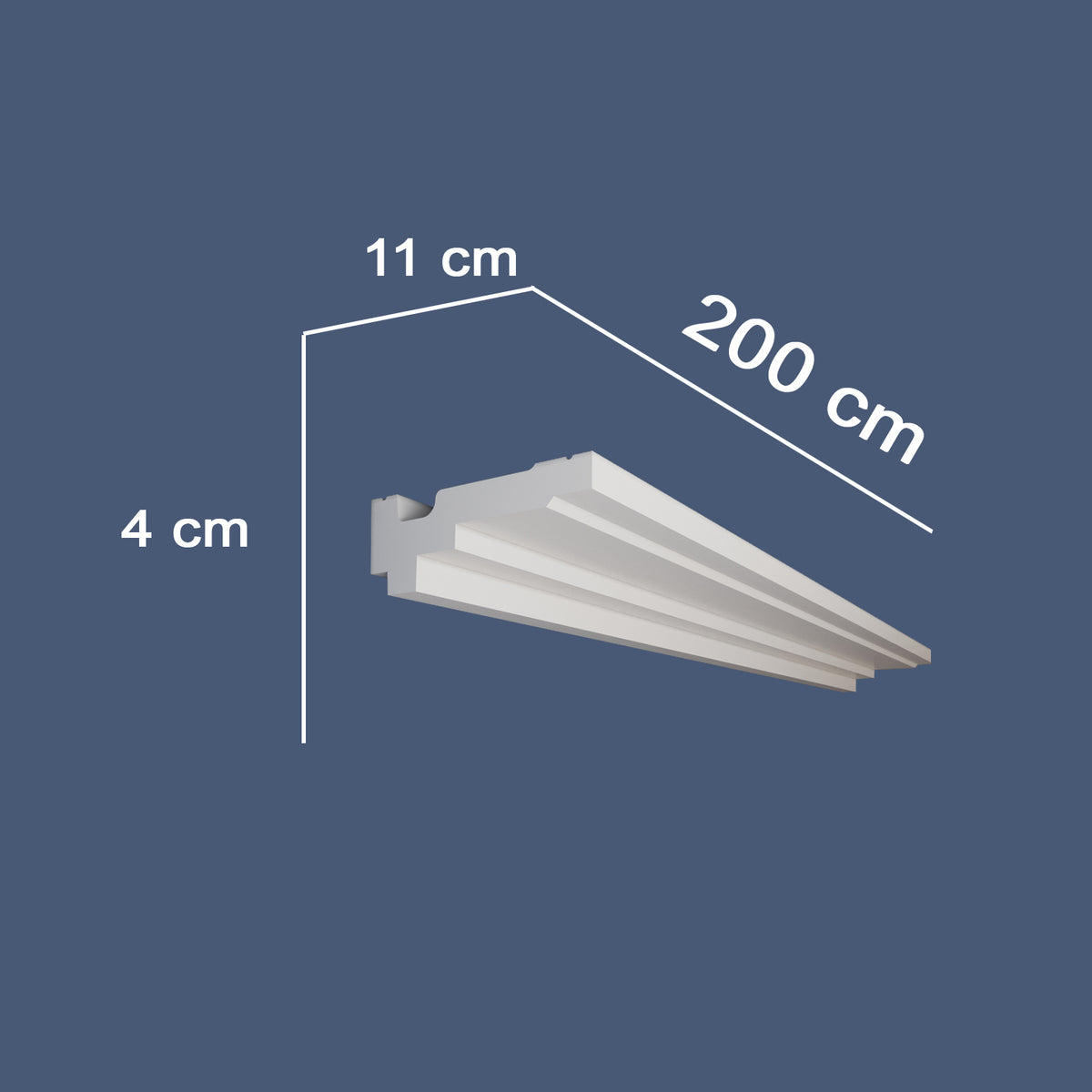 Coving for Ceilings Cornice XPS Extruded Polystyrene WM08