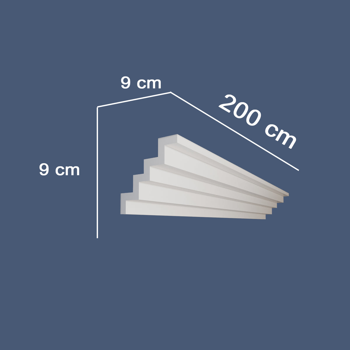 Coving for Ceilings Cornice XPS Extruded Polystyrene WM20