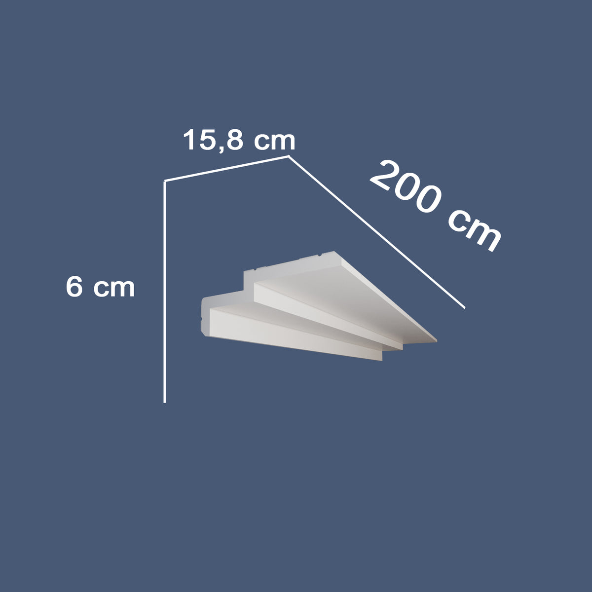 Coving for Ceilings Cornice XPS Extruded Polystyrene WM27