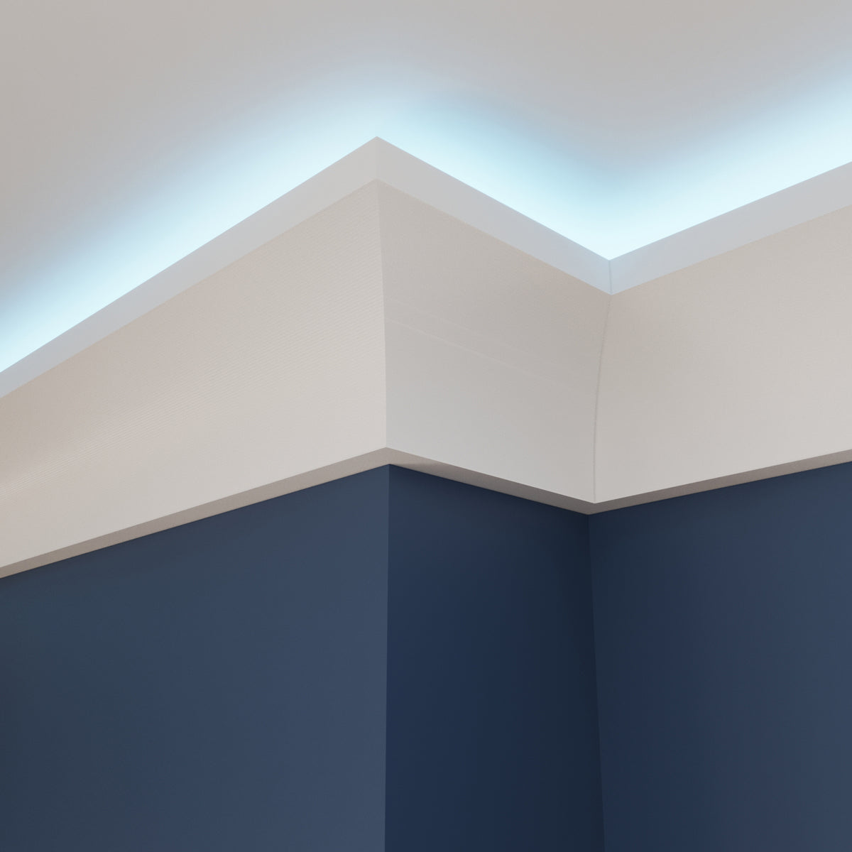 LED Coving for Ceilings Cornice XPS Extruded Polystyrene WLZ33