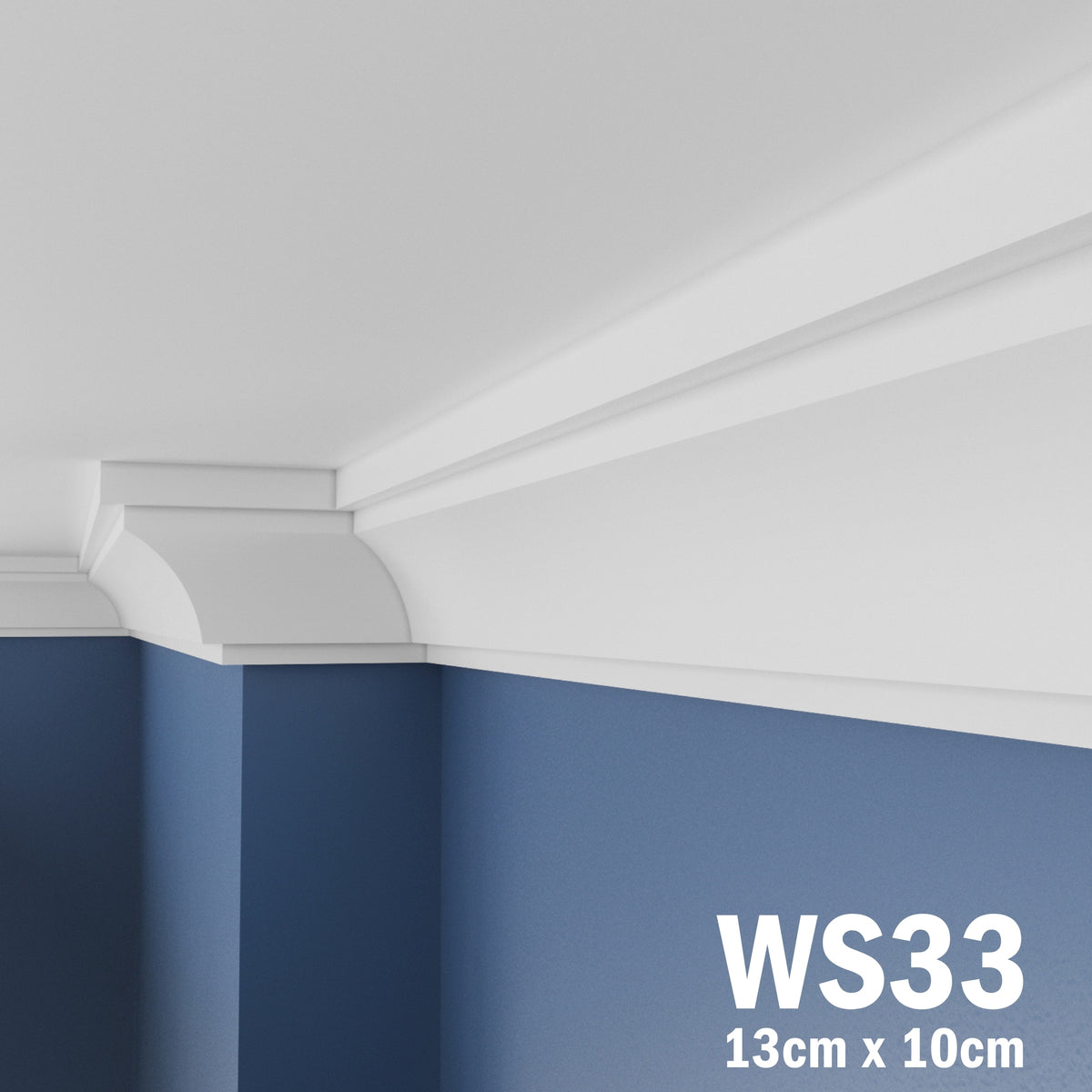 Coving for Ceilings Cornice XPS Extruded Polystyrene WS33