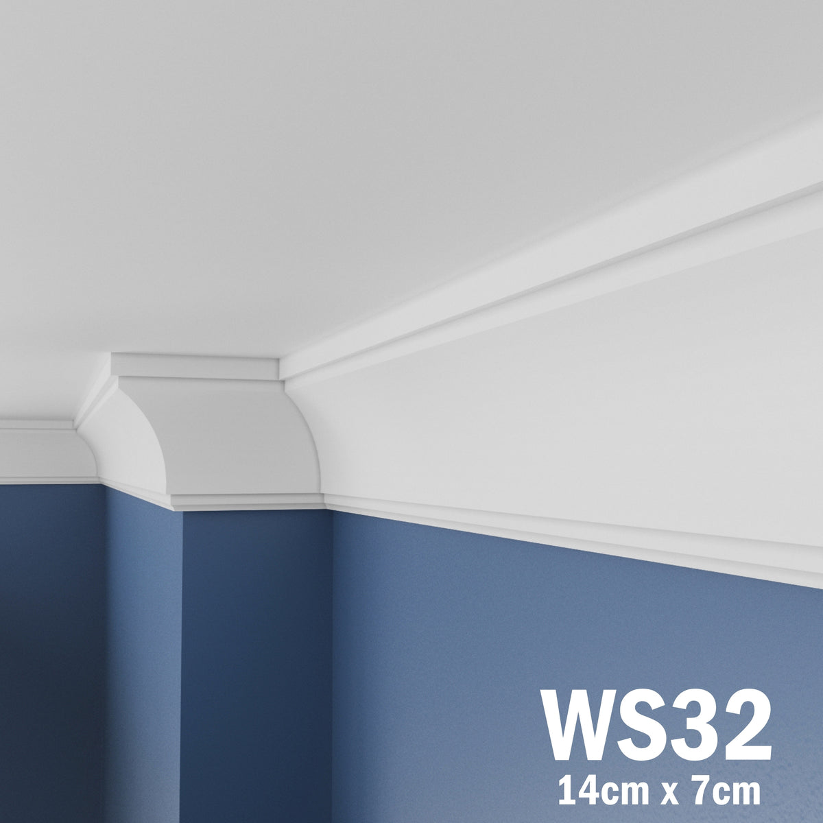 Coving for Ceilings Cornice XPS Extruded Polystyrene WS32
