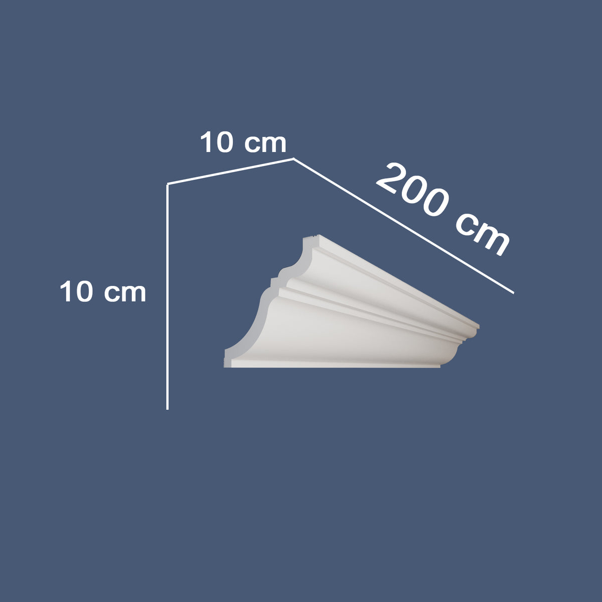 Coving for Ceilings Cornice XPS Extruded Polystyrene WM13