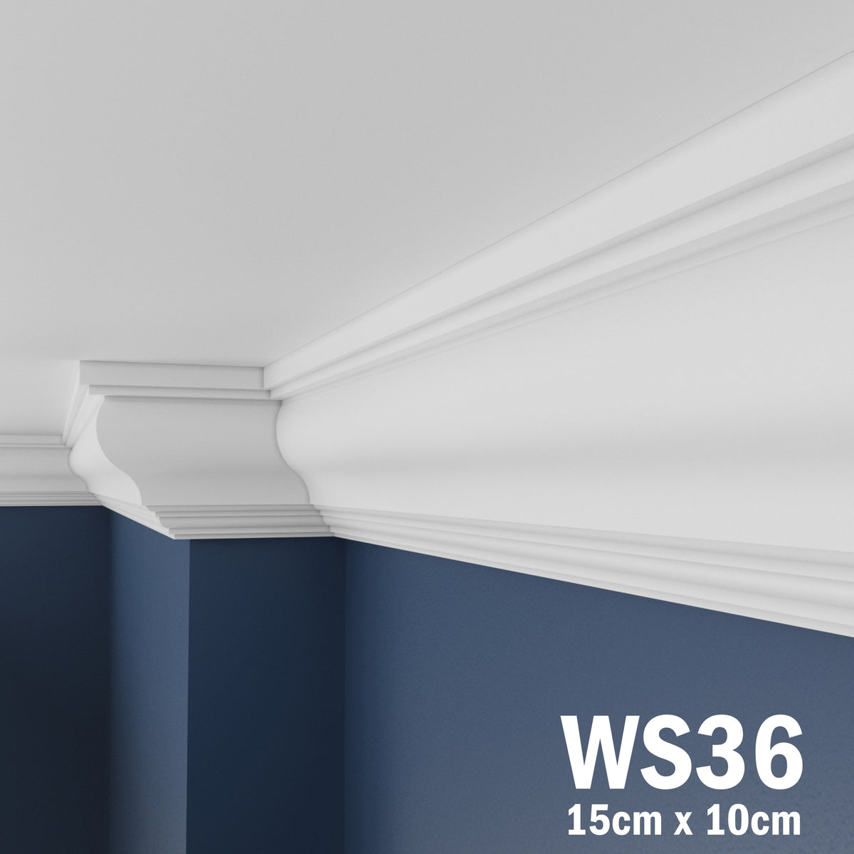 Coving for Ceilings Cornice XPS Extruded Polystyrene WS36