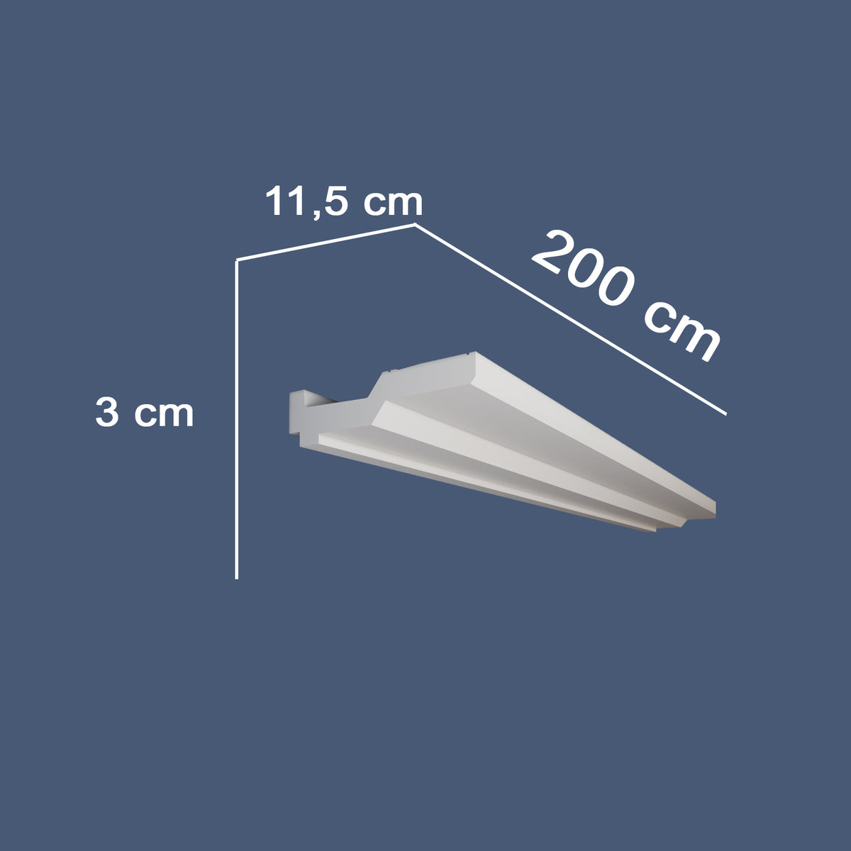 Coving for Ceilings Cornice XPS Extruded Polystyrene WM07