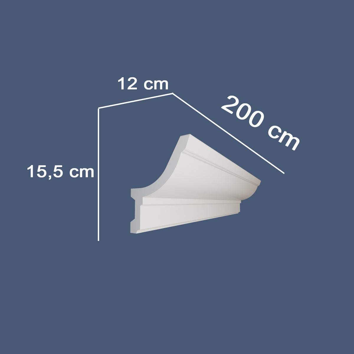 Coving for Ceilings Cornice XPS Extruded Polystyrene WM26