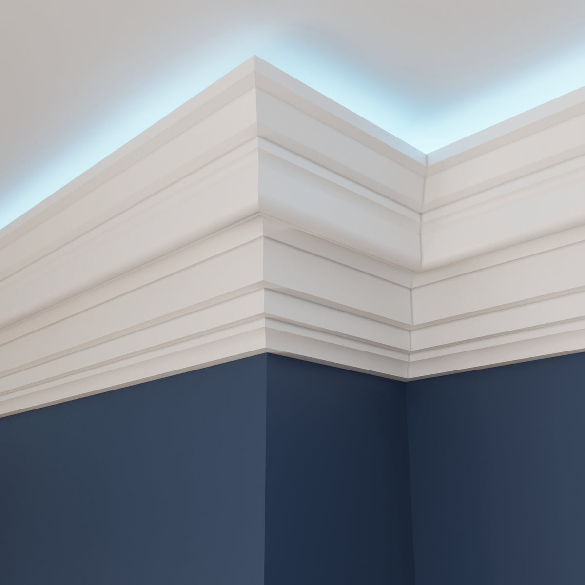 LED Coving for Ceilings Cornice XPS Extruded Polystyrene WLZ18