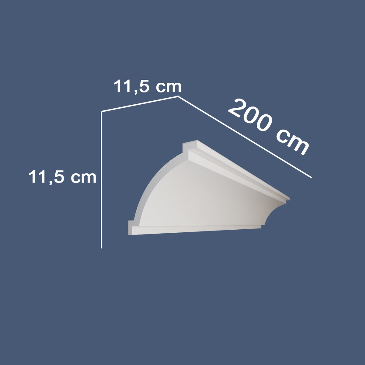 Coving for Ceilings Cornice XPS Extruded Polystyrene WM09