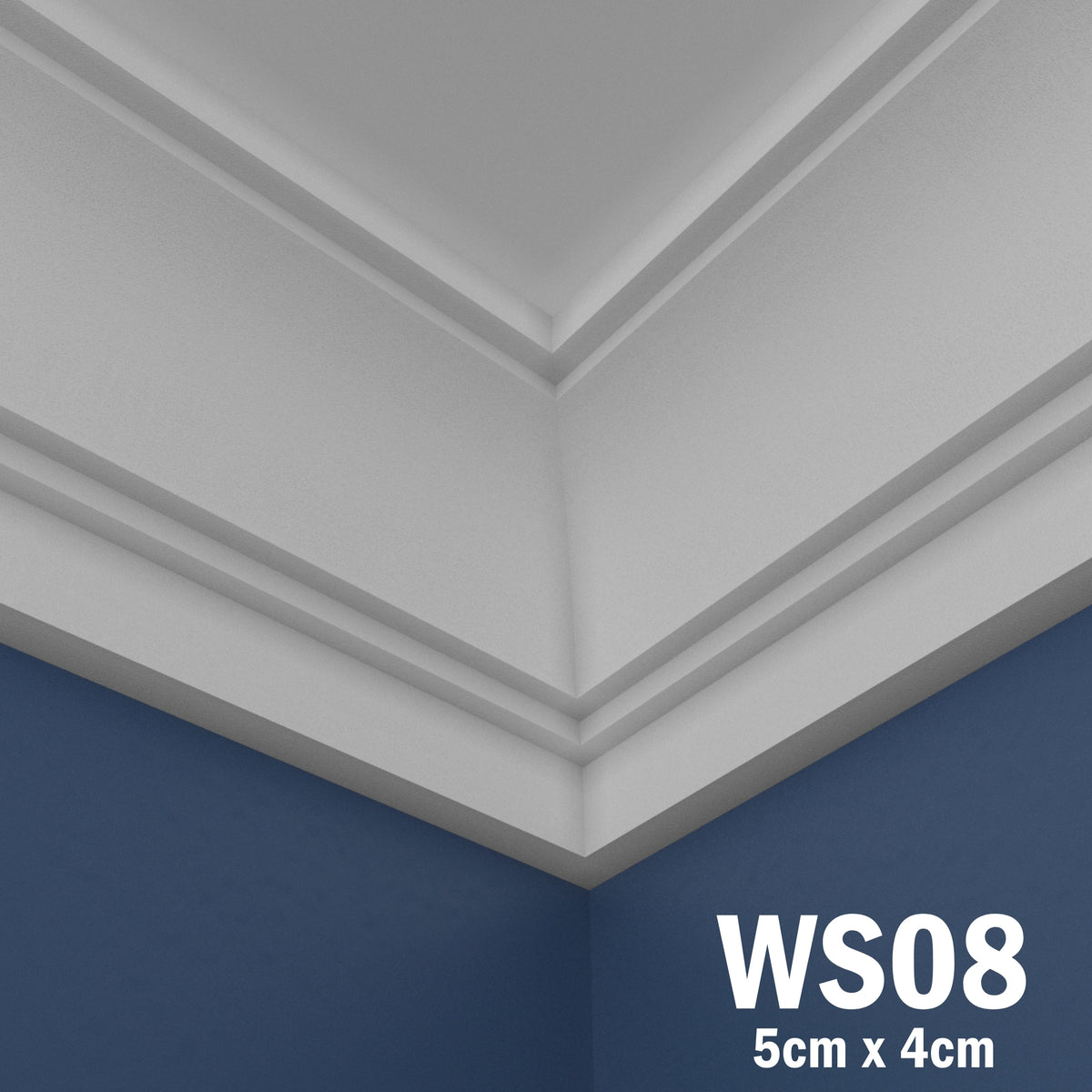 Coving for Ceilings Cornice XPS Extruded Polystyrene WS08