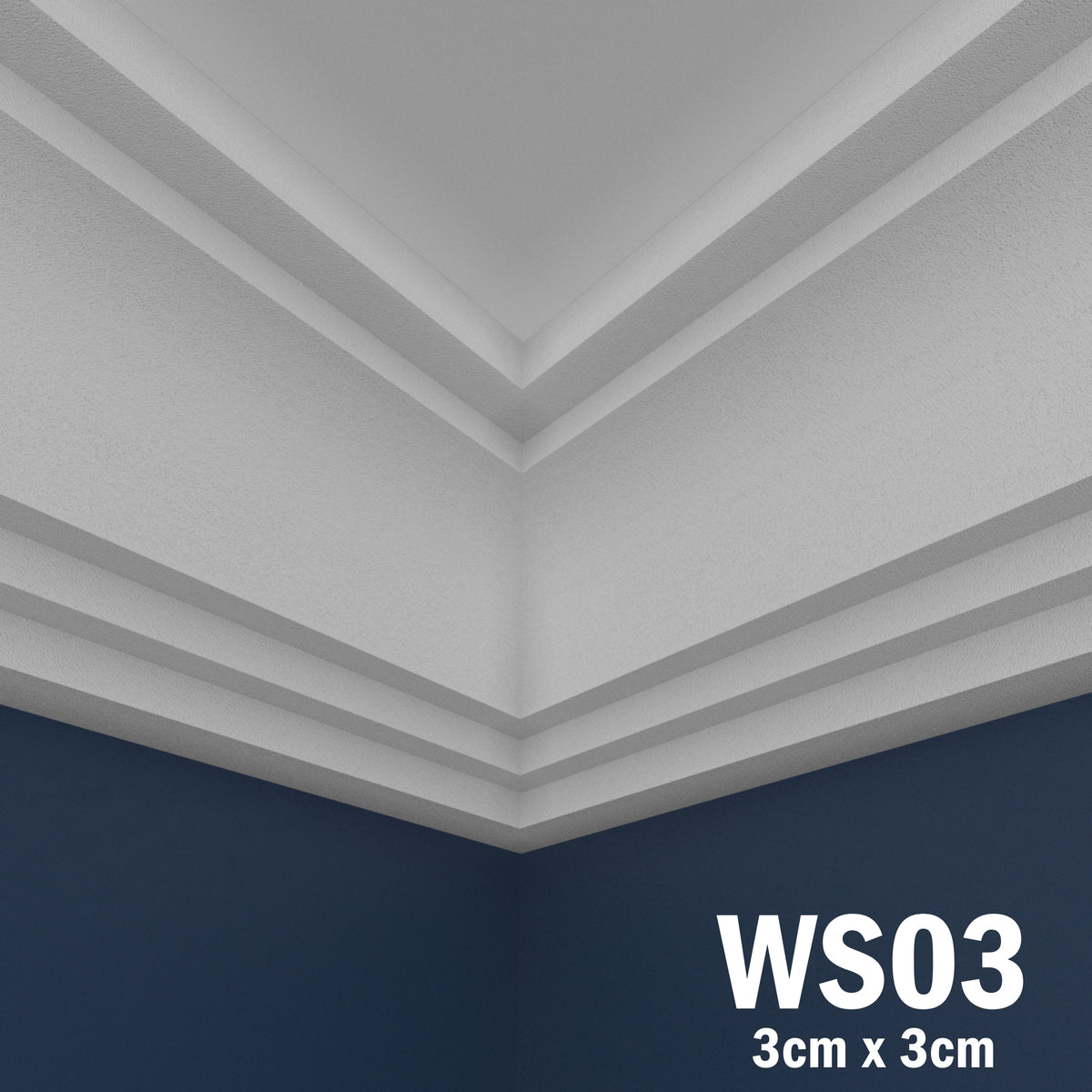 Coving for Ceilings Cornice XPS Extruded Polystyrene WS03