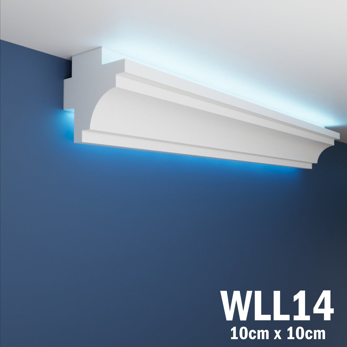 LED Coving for Ceilings Cornice XPS Extruded Polystyrene WLL14