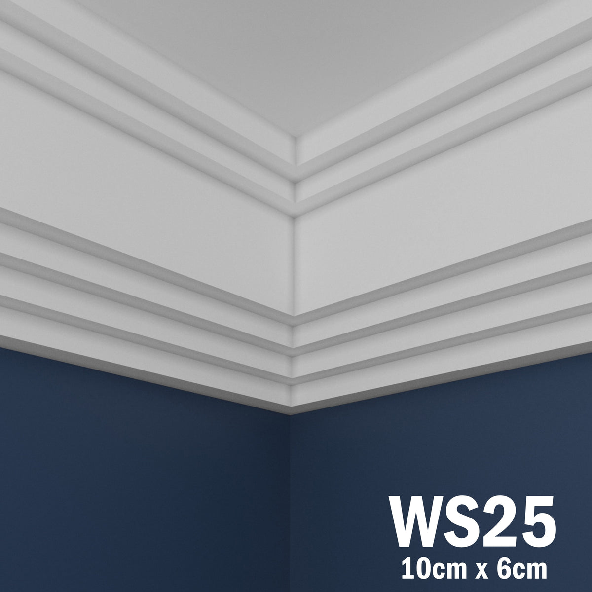 Coving for Ceilings Cornice XPS Extruded Polystyrene WS25