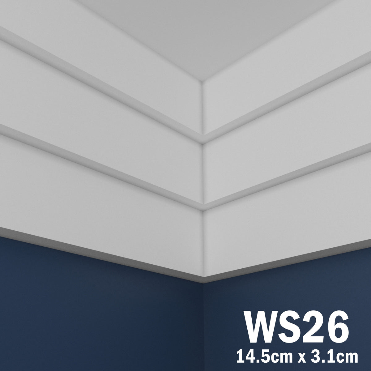 Coving for Ceilings Cornice XPS Extruded Polystyrene WS26