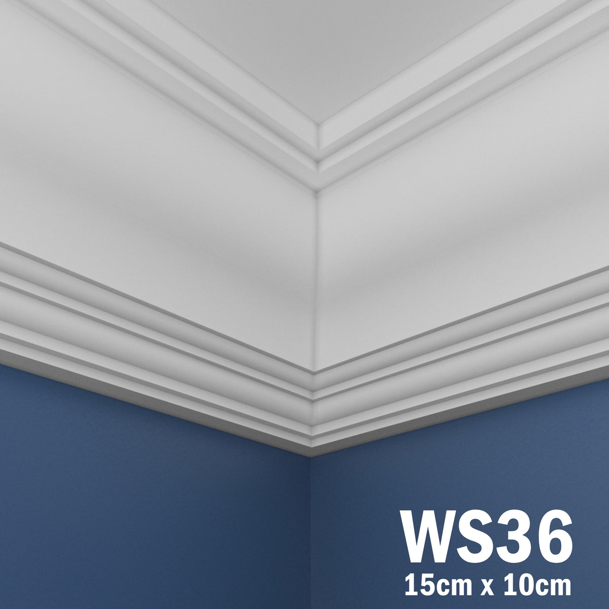 Coving for Ceilings Cornice XPS Extruded Polystyrene WS36