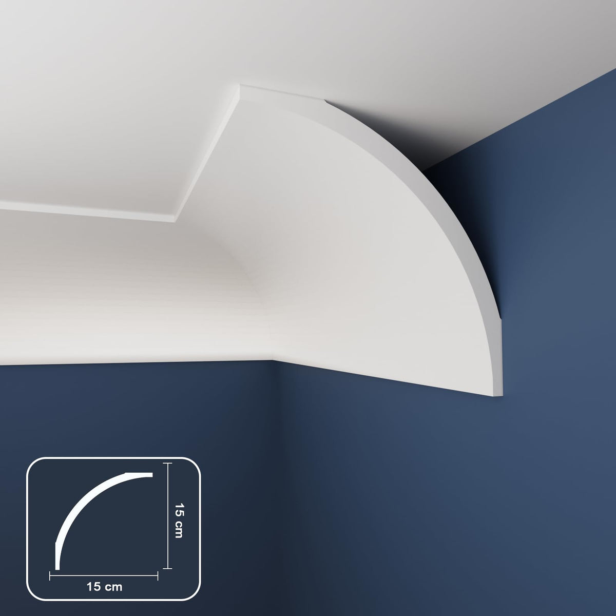 Coving for Ceilings Cornice XPS Extruded Polystyrene WW03