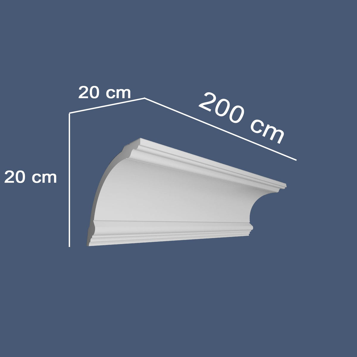 Coving for Ceilings Cornice XPS Extruded Polystyrene WW06